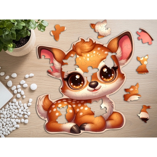 Puzzle Drewniane Sarenka 49 elementów